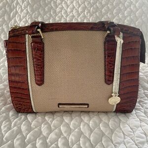 Brahmin Alice Duxbury Croc Embossed Shoulder bag
